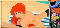Little Ariel mermaid in hentai gallery