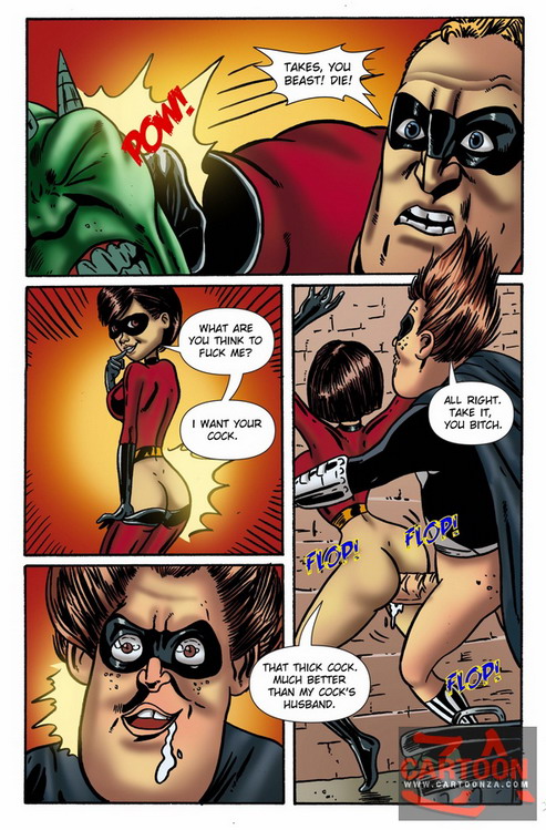 Elastigirl Hentai Comics