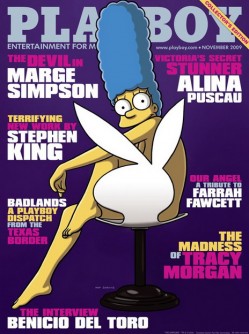 Marge like PLAYBOY model