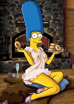 Marge like PLAYBOY model