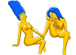 Sexy drawings of Marge Simpson