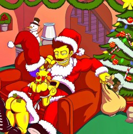 Marge Simpson Nude Christmas