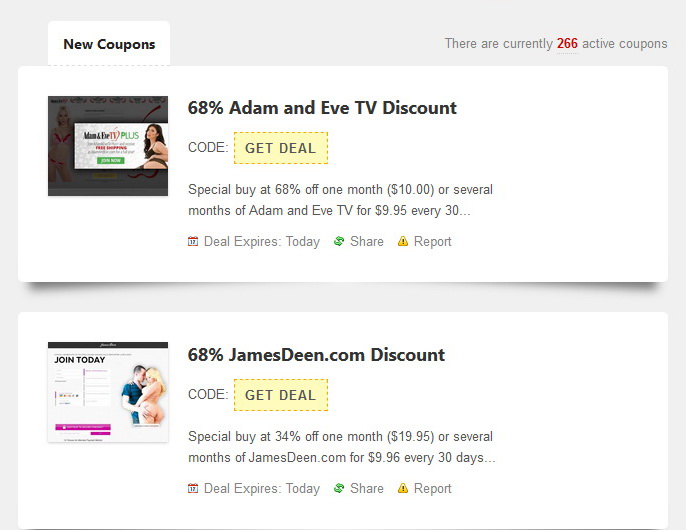 Lewd Coupons