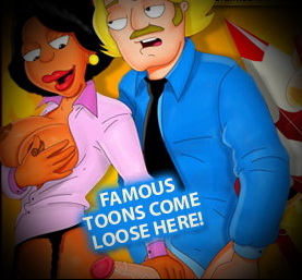 A kaleidoscope of cartoon porn