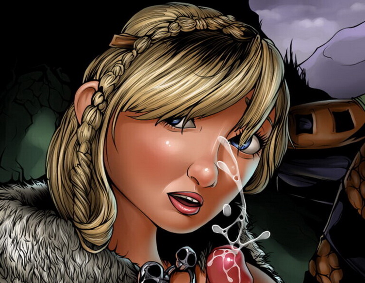 Astrid Hofferson porn toons